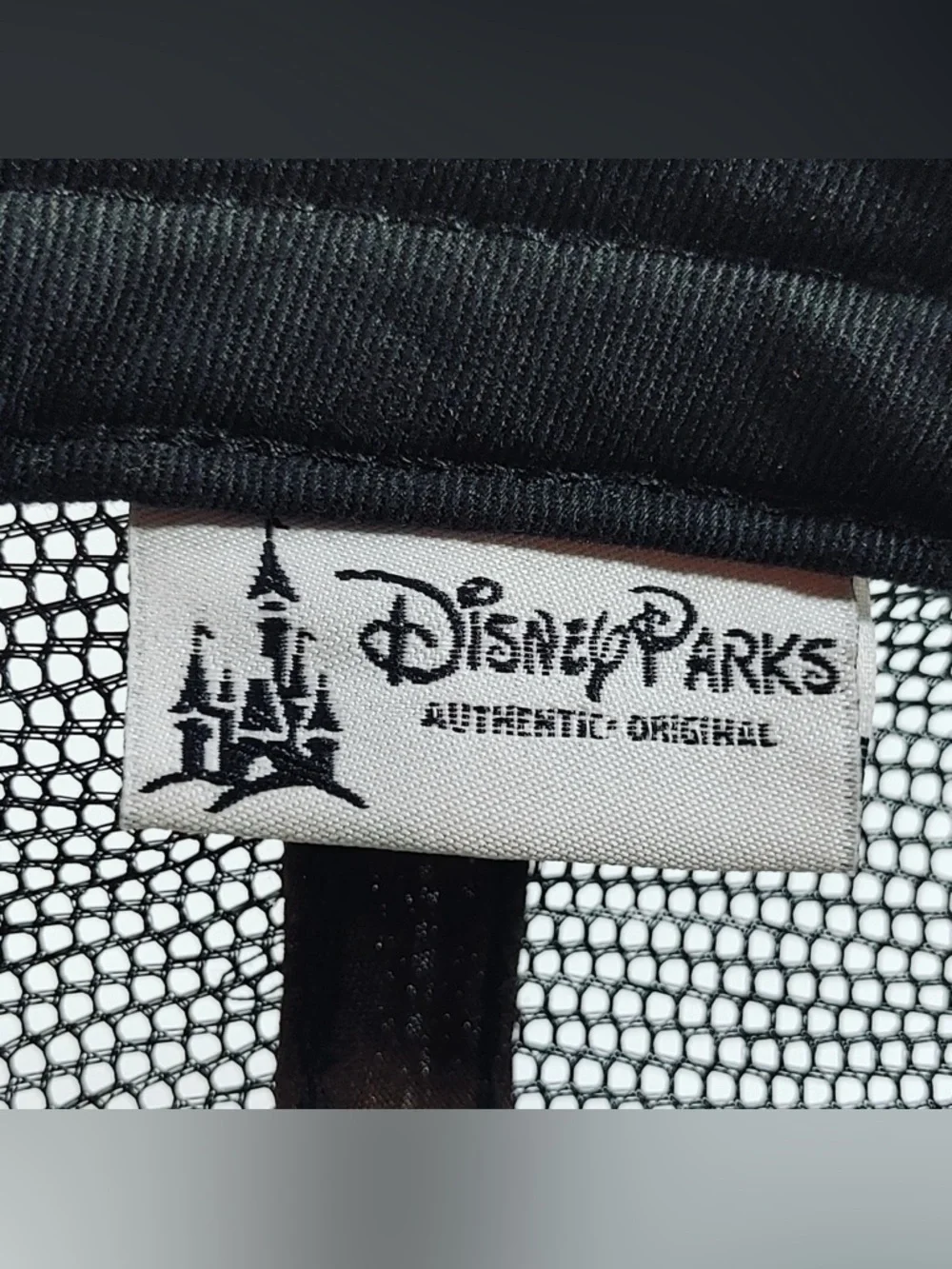 Disney Parks Grumpy Black Gold Baseball Cap Hat Trucker Being Grumpy Rocks